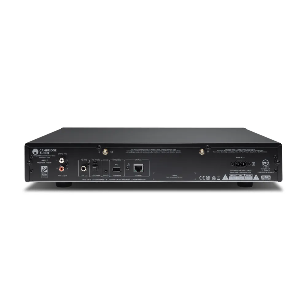 Cambridge Audio AXN10 Streamer di rete Wi Fi e Bluetooth