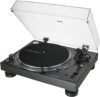 Audio Technica Giradischi (at-Lp140xpbk) (Black) Professionale Trazione Diretta