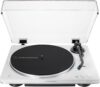 AUDIO TECHNICA AT-LP70XBT Fully Automatic Wireless Belt-Drive Turntable (White/Silver)