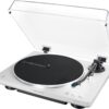 AUDIO TECHNICA AT-LP70XBT Fully Automatic Wireless Belt-Drive Turntable (White/Silver) - immagine 5