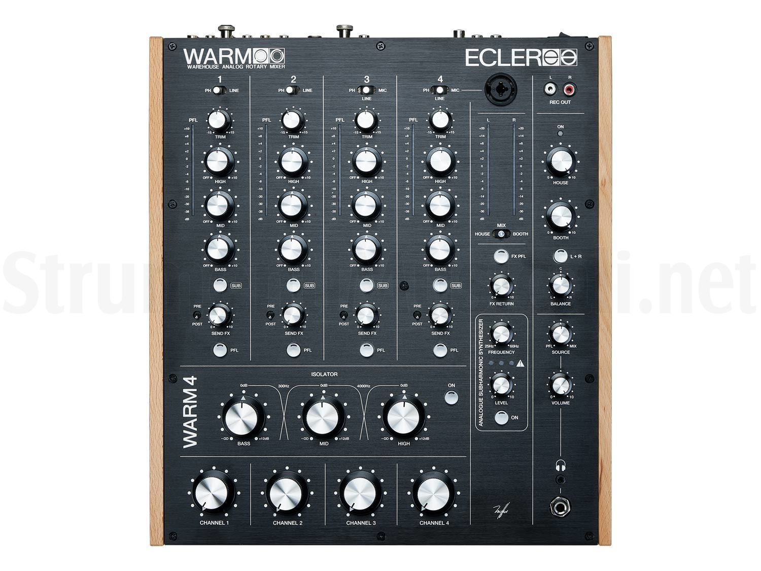 ECLER WARM 4 Mixer DJ 4 CH